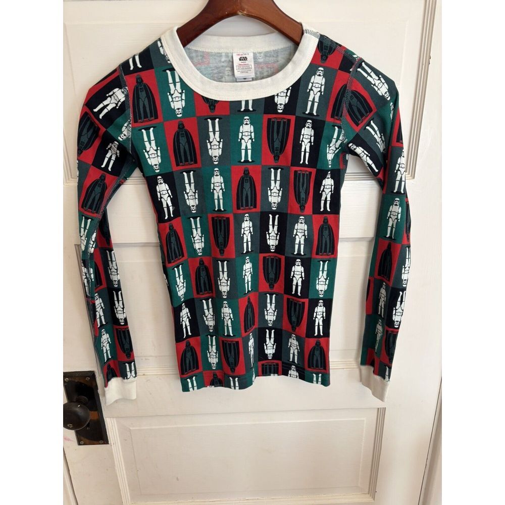 Hanna Andersson Star Wars Galactic Empire Pajama Top Kids Size‎ 12 New Holiday